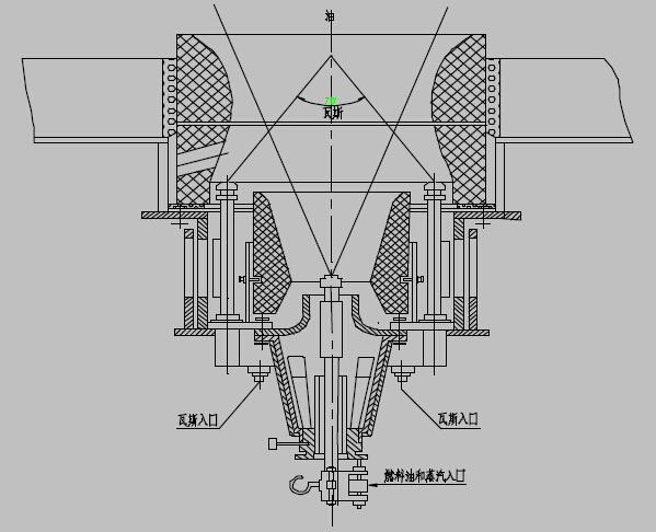 Ⅲ型油氣聯(lián)合燃燒器